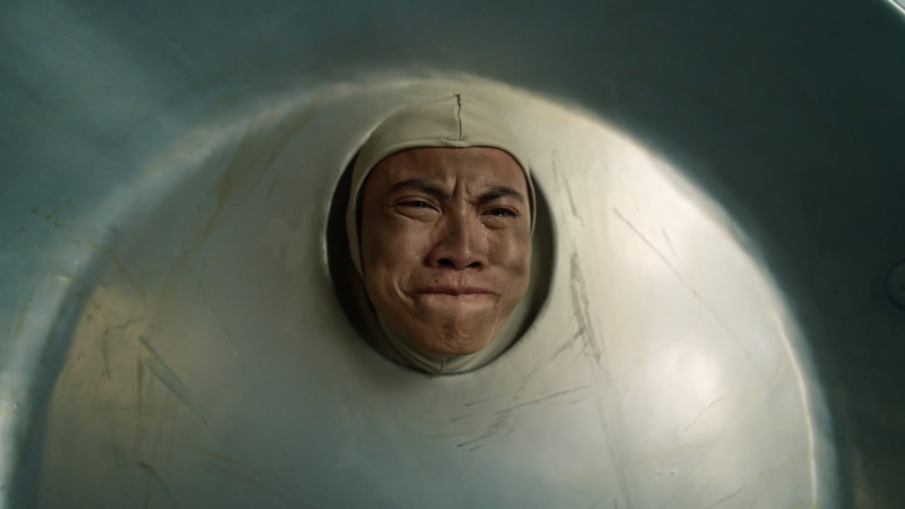 Brand film still shot in Vietnam by Hoang Films, a cinematic narrative frame from a commercial